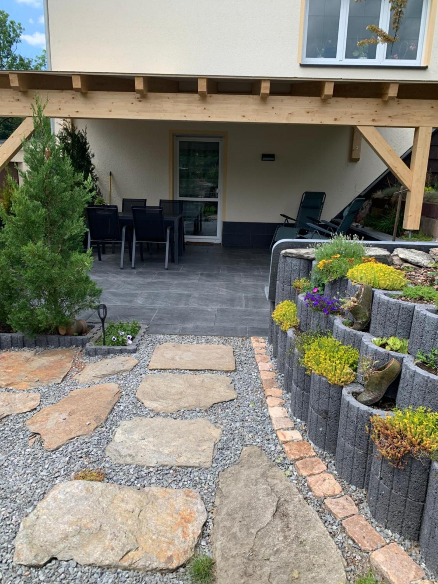 Ferienwohnung Rotbuche Tannenberg 外观 照片